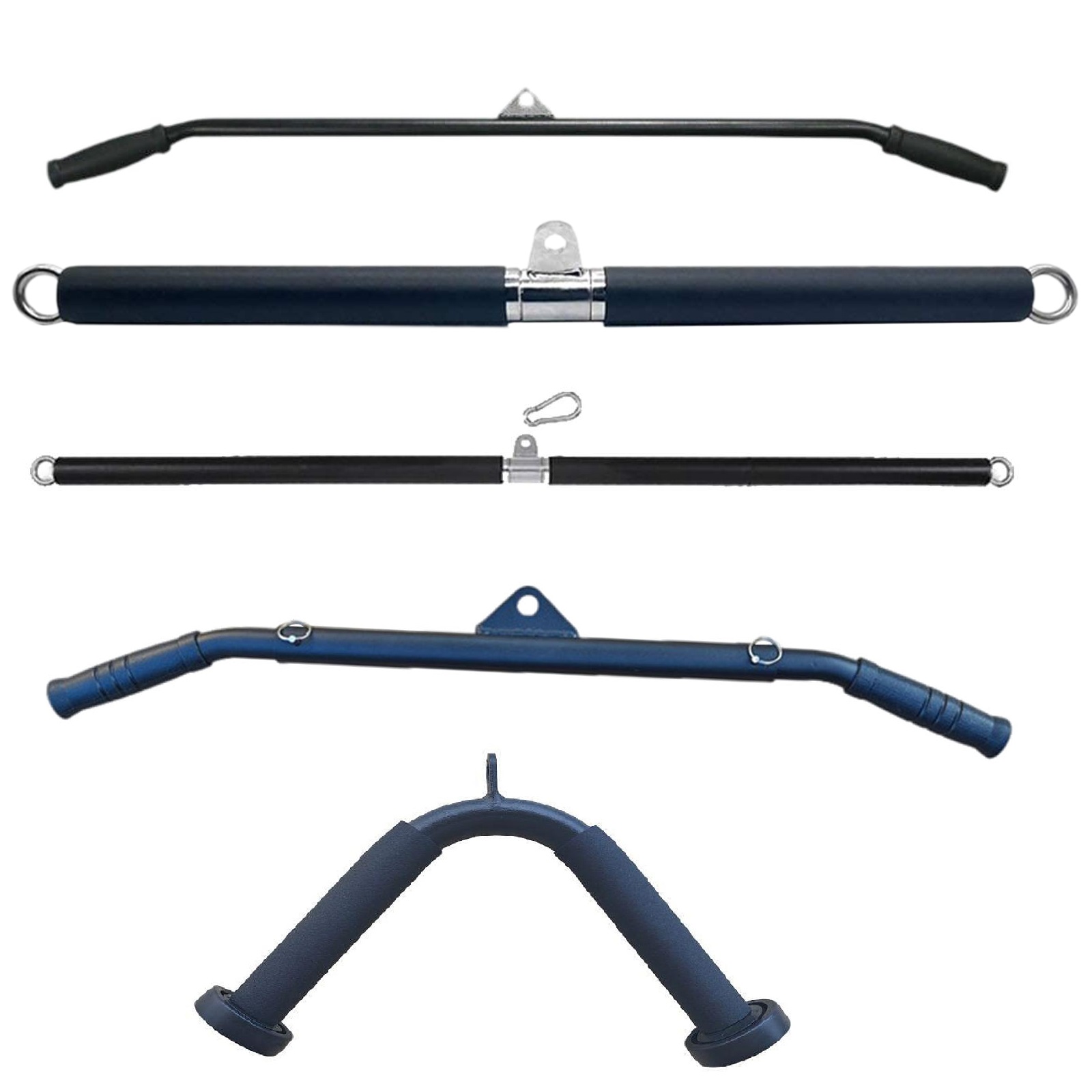 Lat Pulldown Cable - LAT Pulldown Bar Detachable Ergonomic Exercise