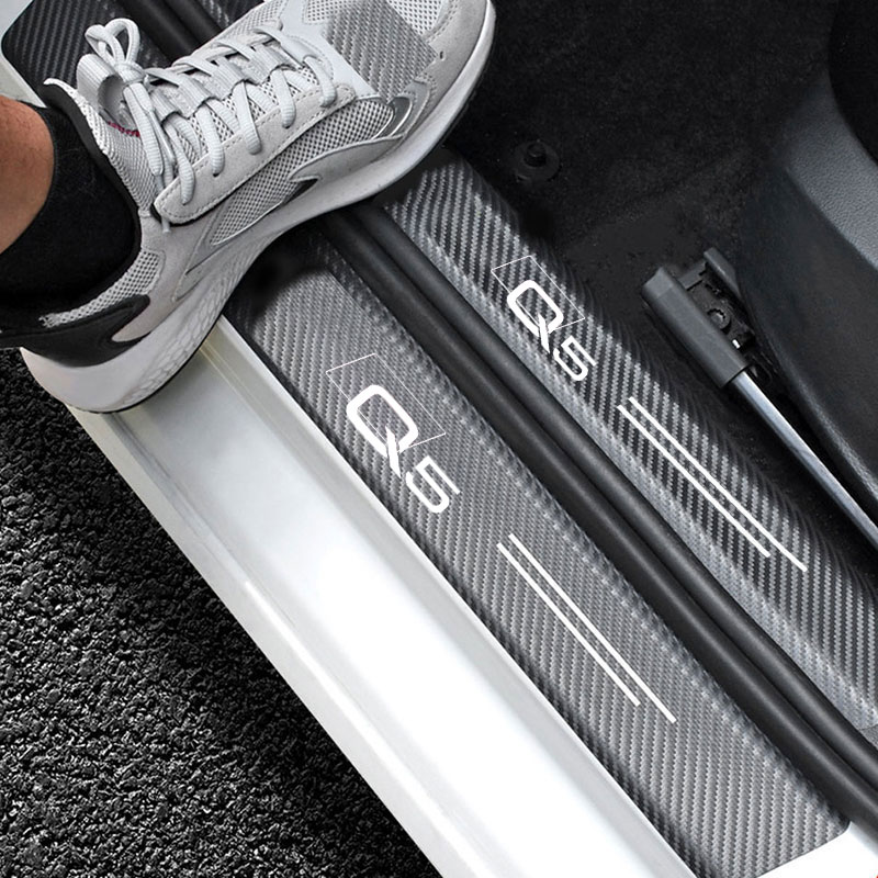 Weight Plate Bumper - Car Carbon Fiber Threshold Protective Film