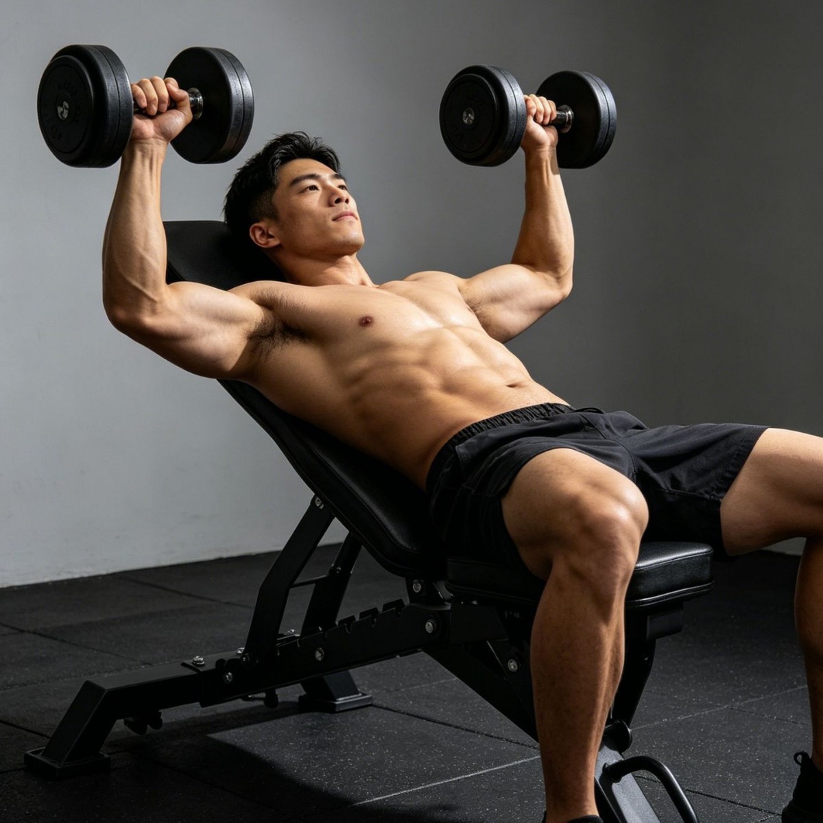 Home Gym Dumbbell Workout - Multifunctional Foldable Weight Home Gym Workout