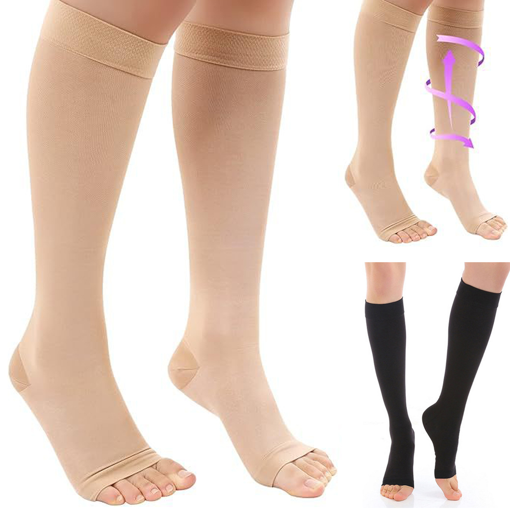 Seated Calf Raise - Medical Grade Compression Stockings 23-32 MMHg