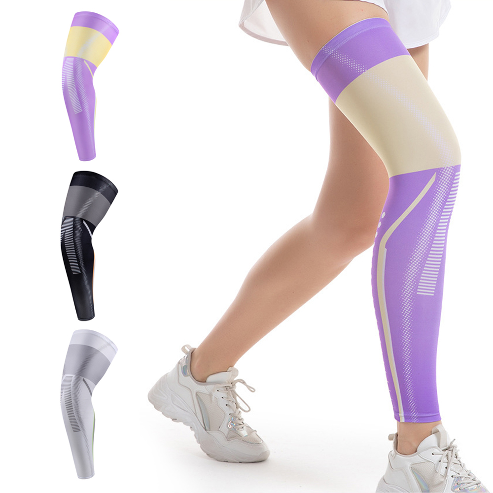 Seated Calf Raise - 1pc Full Leg Compression Sleeves, Unisex,