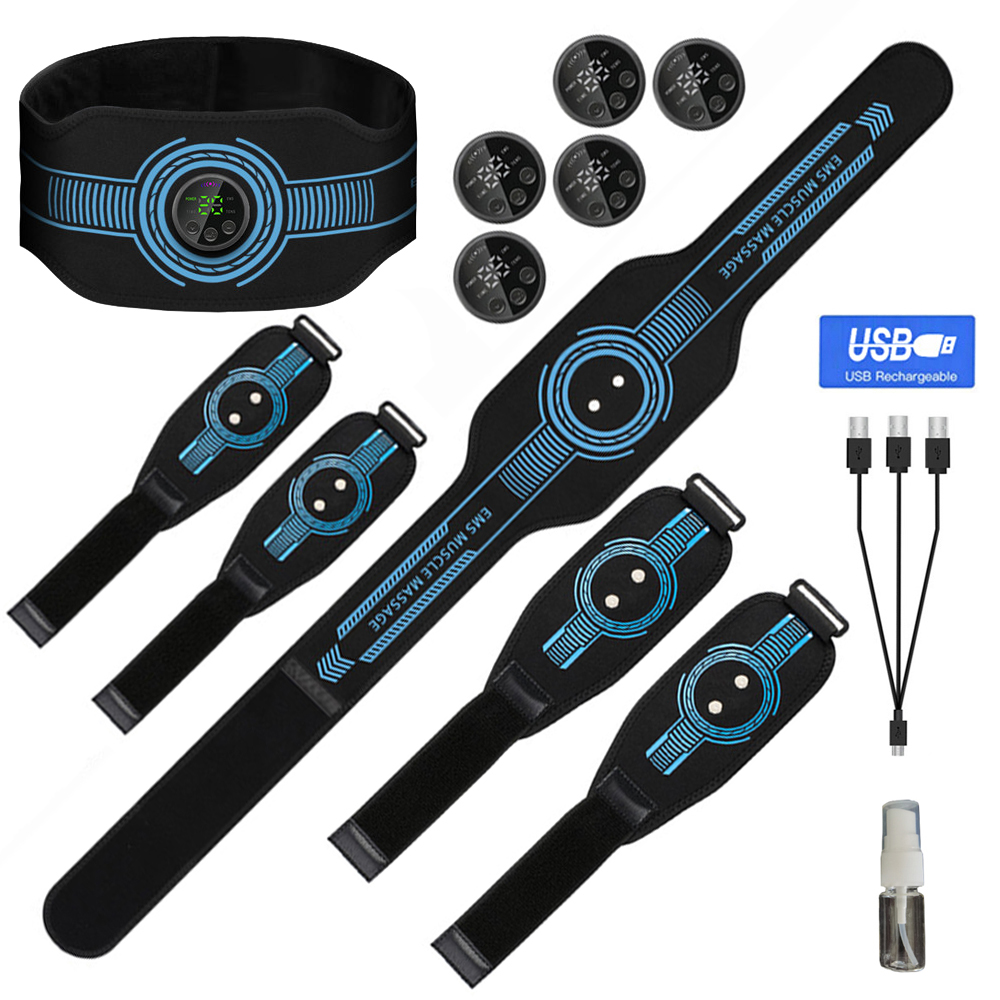Home Gym Options - USB Rechargeable Abdominal Muscle Trainer Abdominal