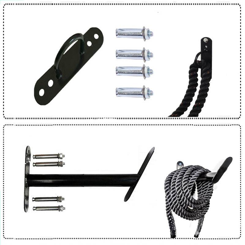 Battle Rope Heavy - Wall-mounted Battle Rope Bracket Training Rope