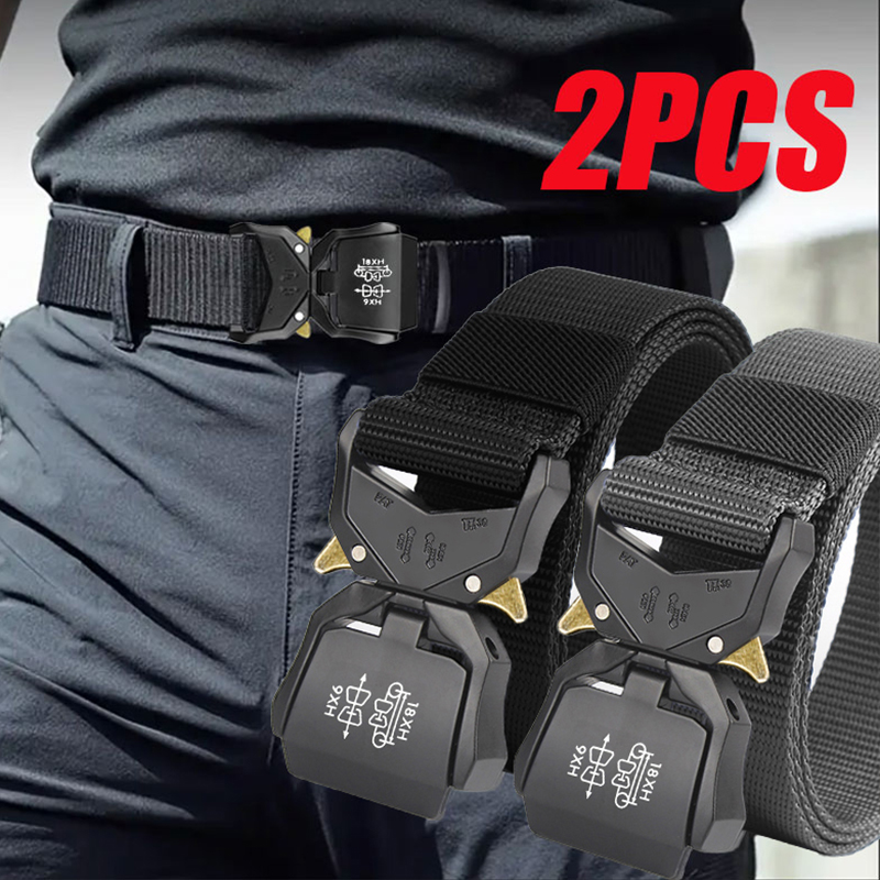 Battle Rope Heavy - 2PCS-Heavy Duty Tactical Belt Quick Release