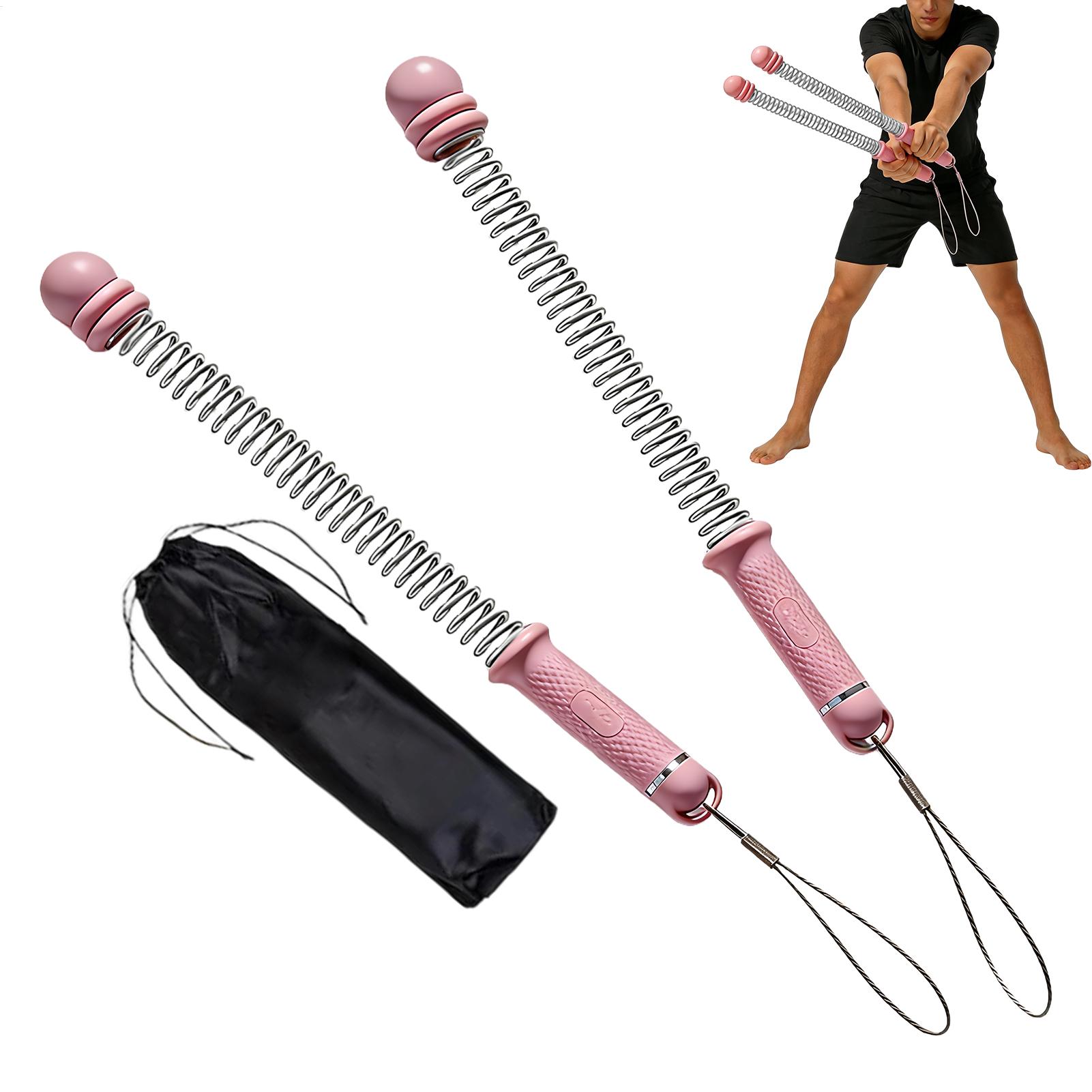 Battle Rope Heavy - Portable Battle Ropes Adjustable Weight Rings