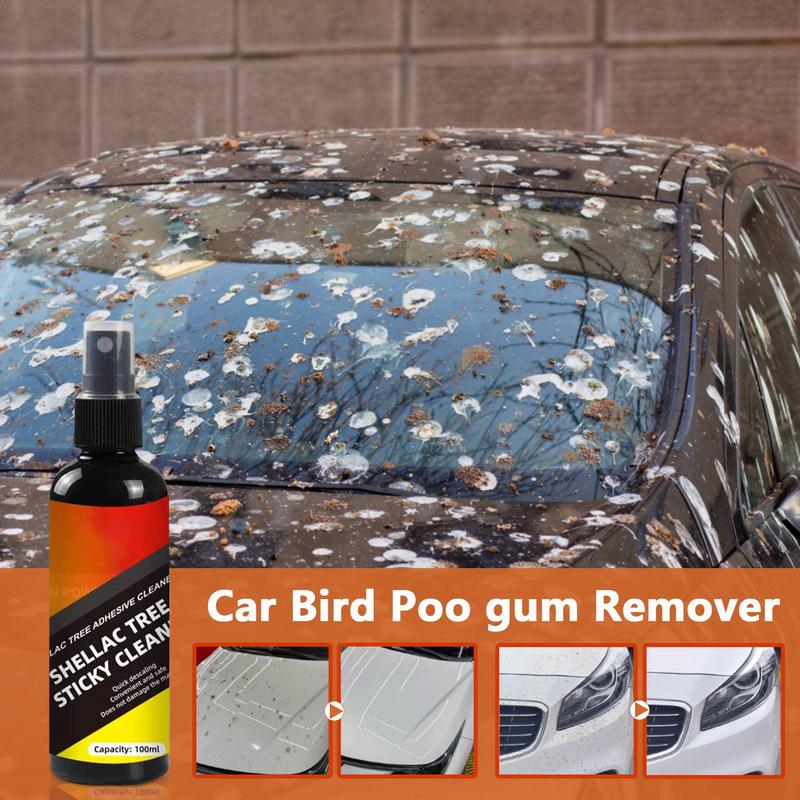 Weight Plate Bumper - 100ml Car Bird Dropping Remover Tree