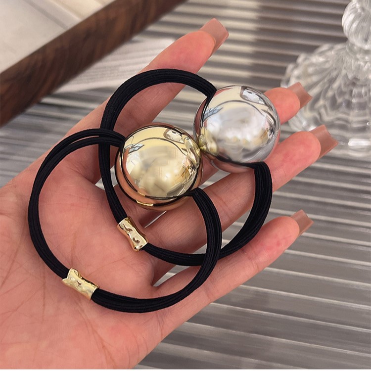 Metal ball hair ring back of t - Home Gym Aesthetic 评论和价格