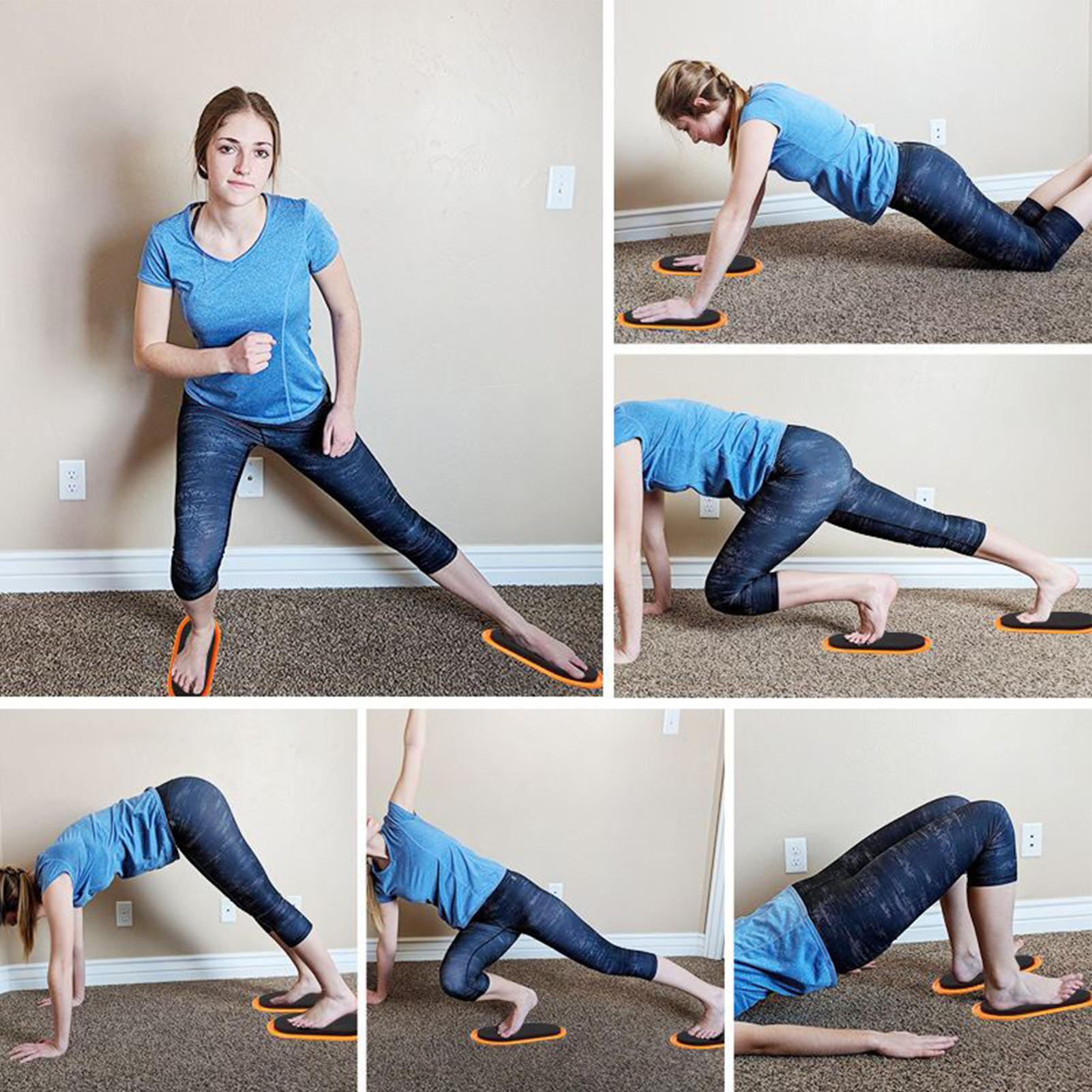 Workout Sliders Disc Oval Shap - Home Gym Women 评论和价格