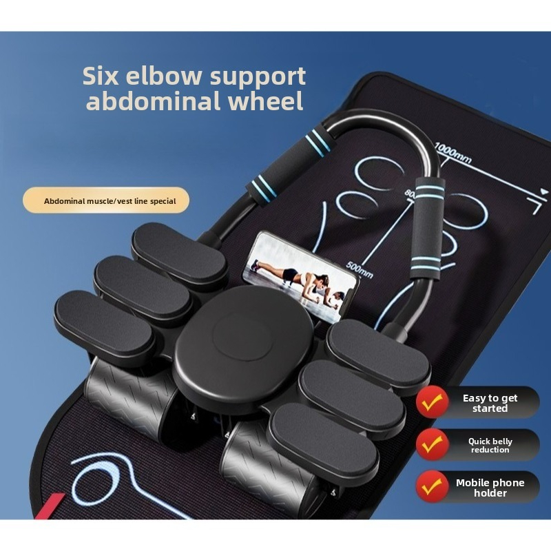 Four Wheel Six Elbow Abdominal - Ab Roller Wheel 评论和价格