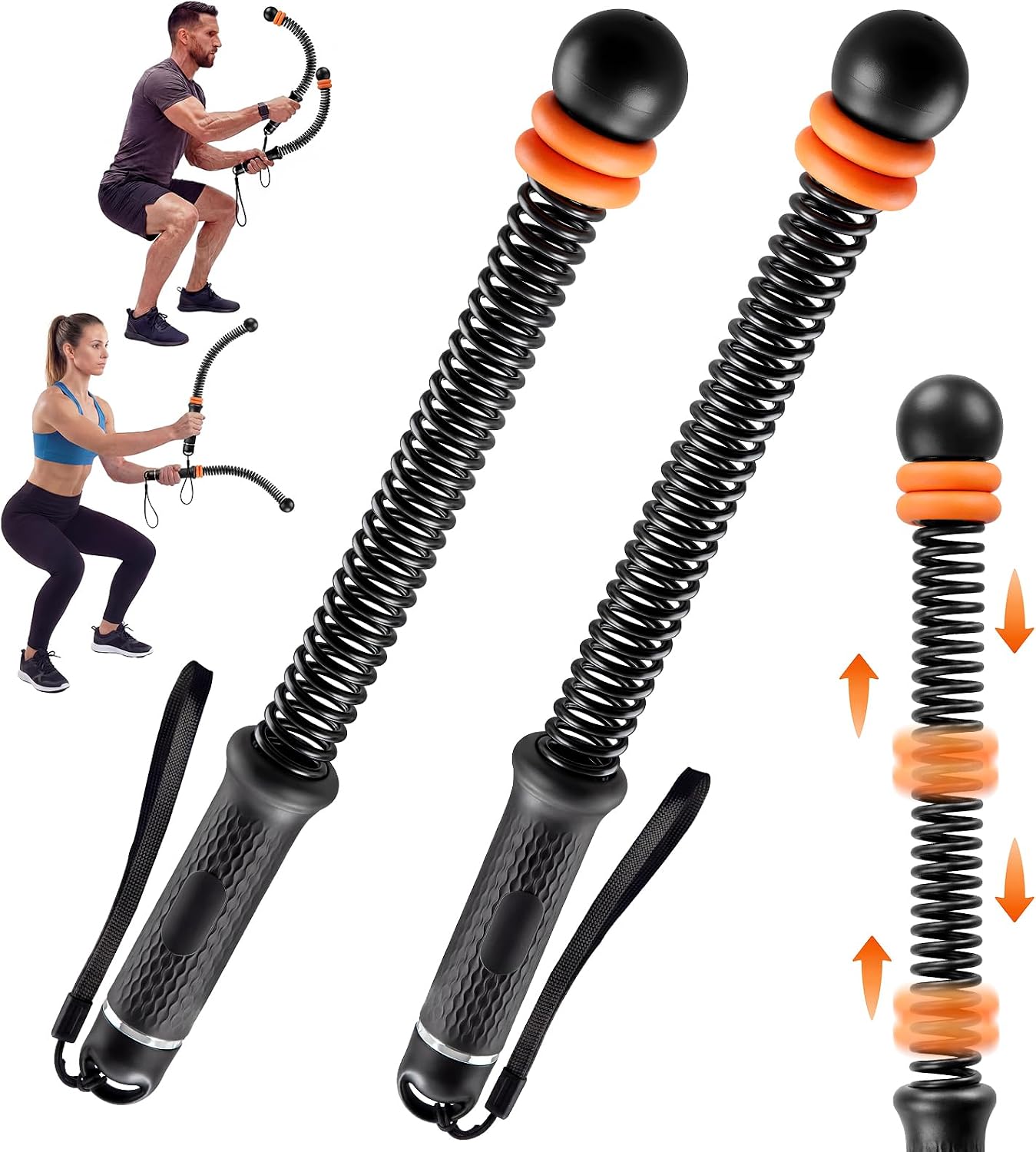 Adjustable Ropeless Battle Rop - Home Gym Women 评论和价格