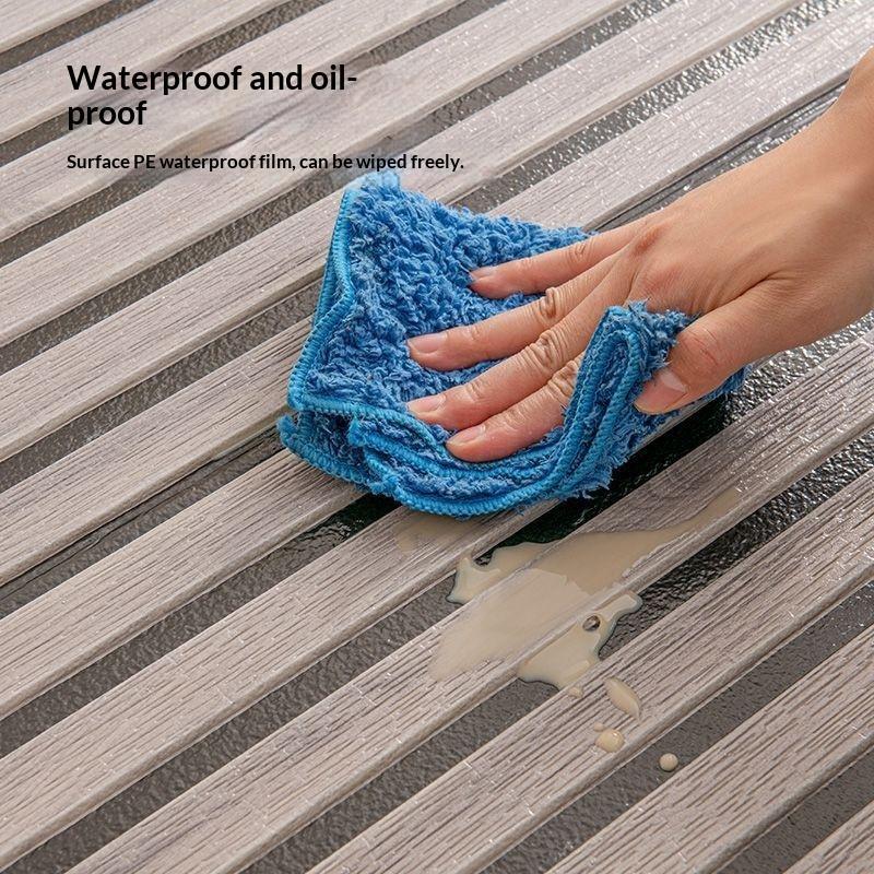 3D Wood Slat Wall Panels Eco-f - Home Gym Wallpaper 评论和价格