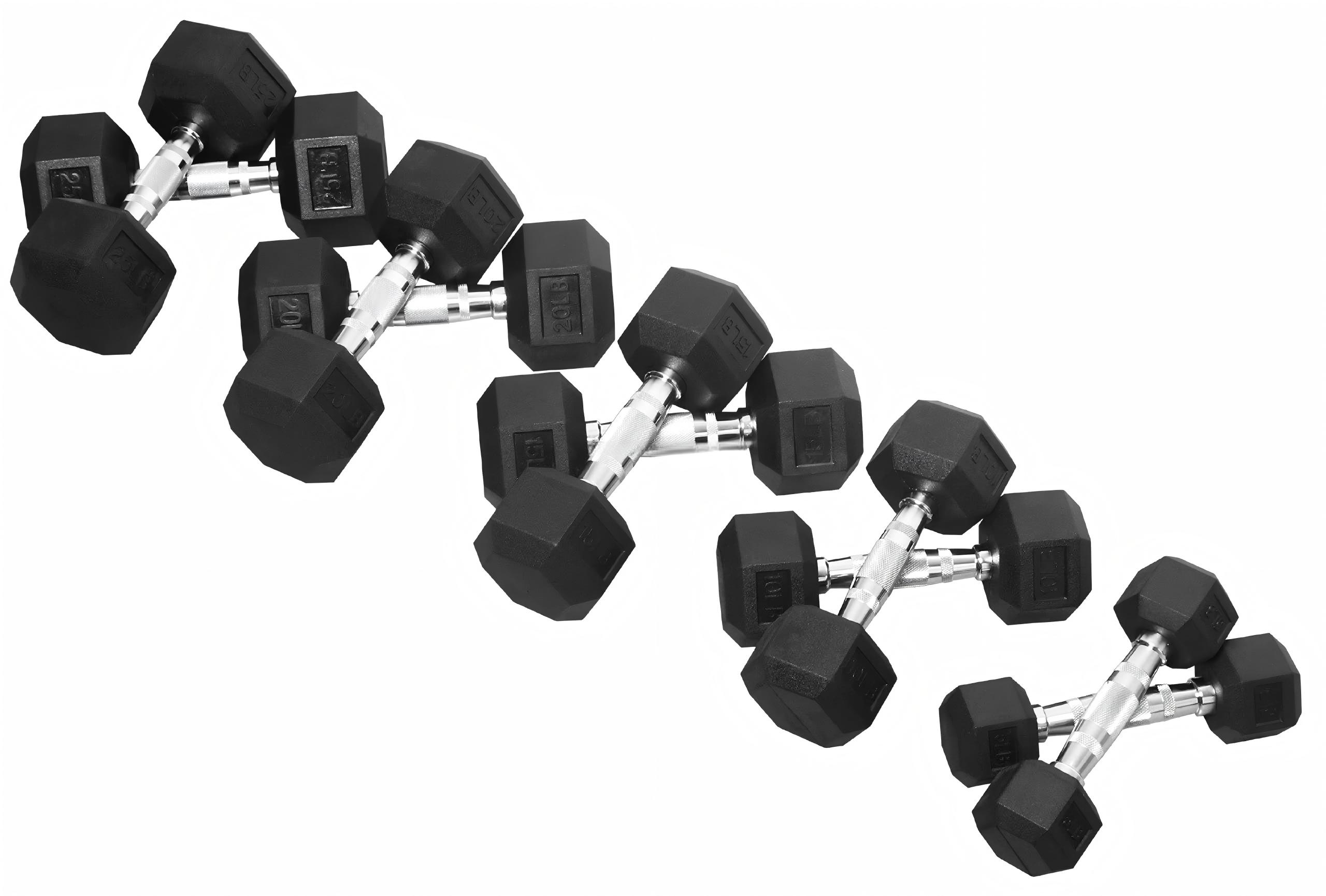 Premium Rubber Coated Hex Dumb - Home Gym Build 评论和价格