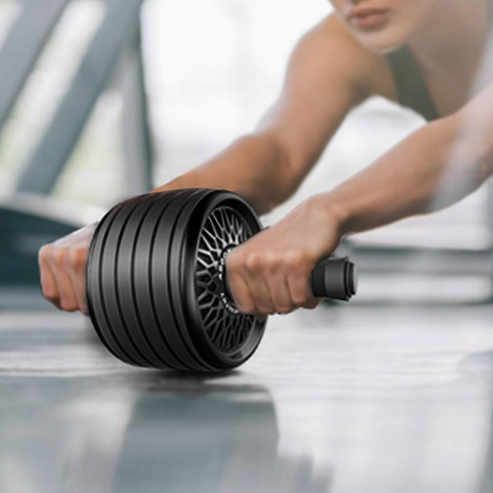 Ab Roller Wheel Muscle Exercis - Ab Roller Wheel 评论和价格
