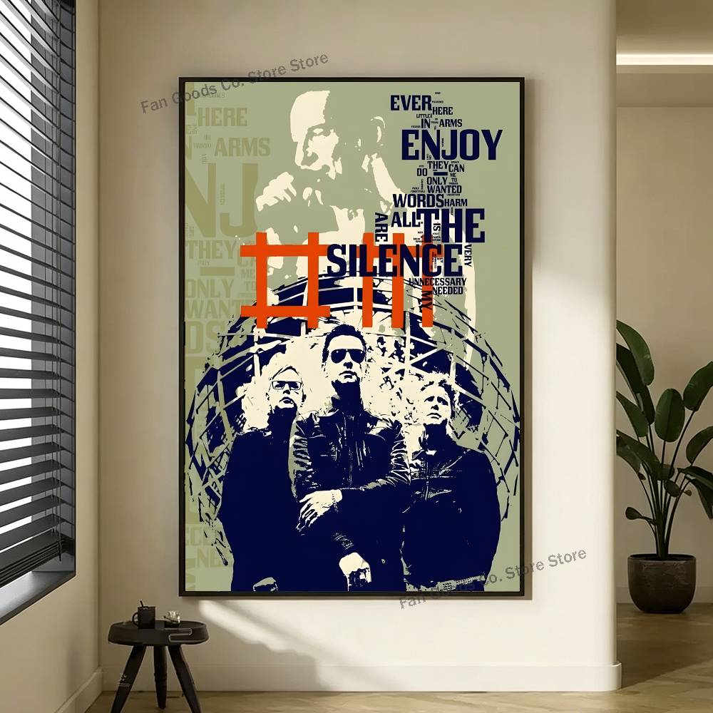 D-Depeche-Mode Band Poster Hom - Home Gym Wallpaper 评论和价格