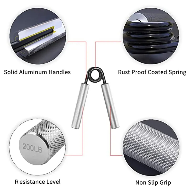 Metal Hand Grip Set 100LB-300L - Home Gym Outfit 评论和价格