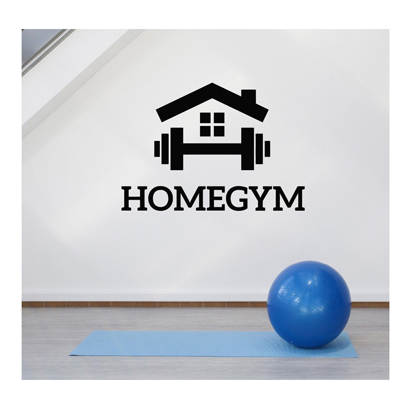 Removable Decals, Gym Wall Sti - Home Gym Wallpaper 评论和价格