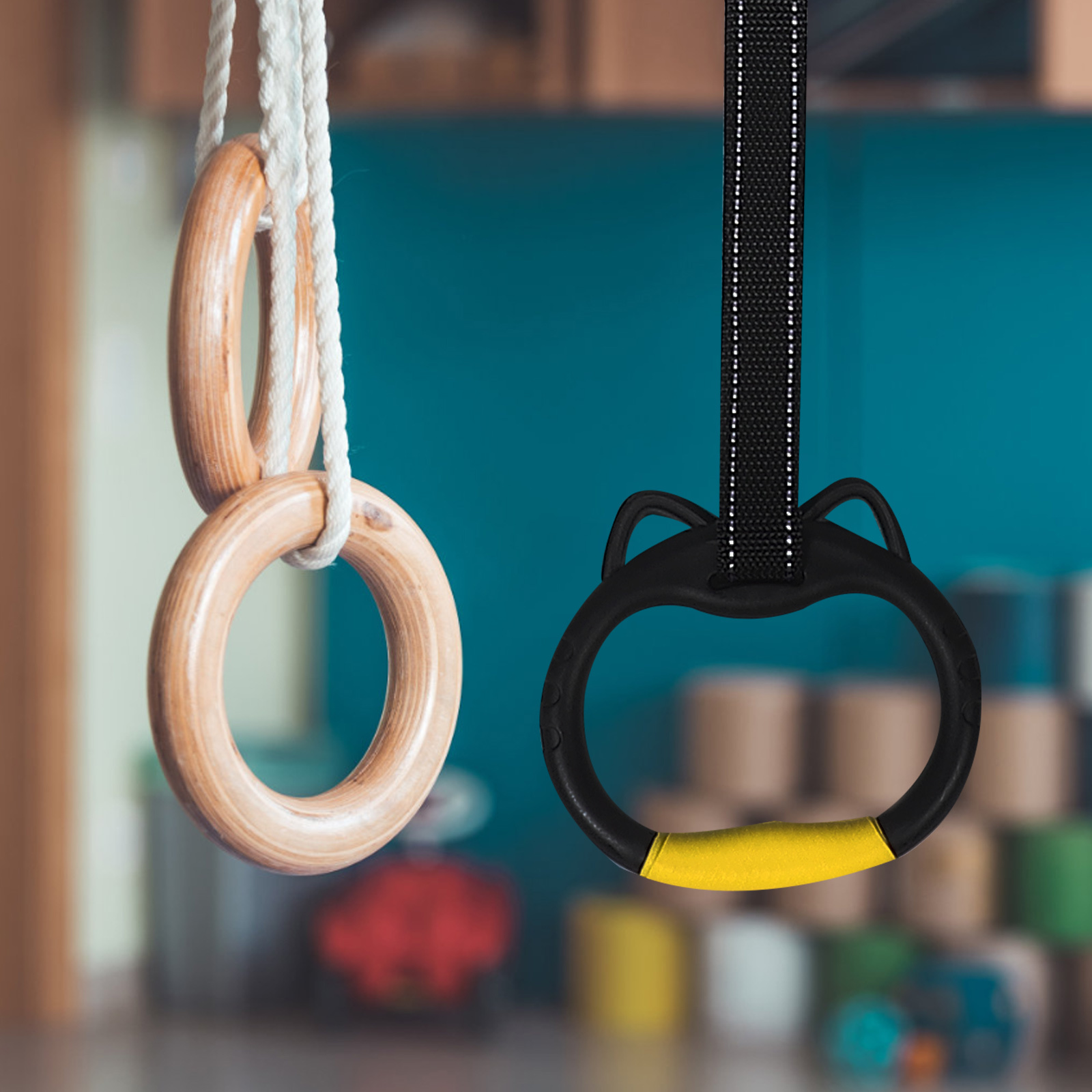 1 set 1 Set Gymnastics Rings F - Home Gym Options 评论和价格