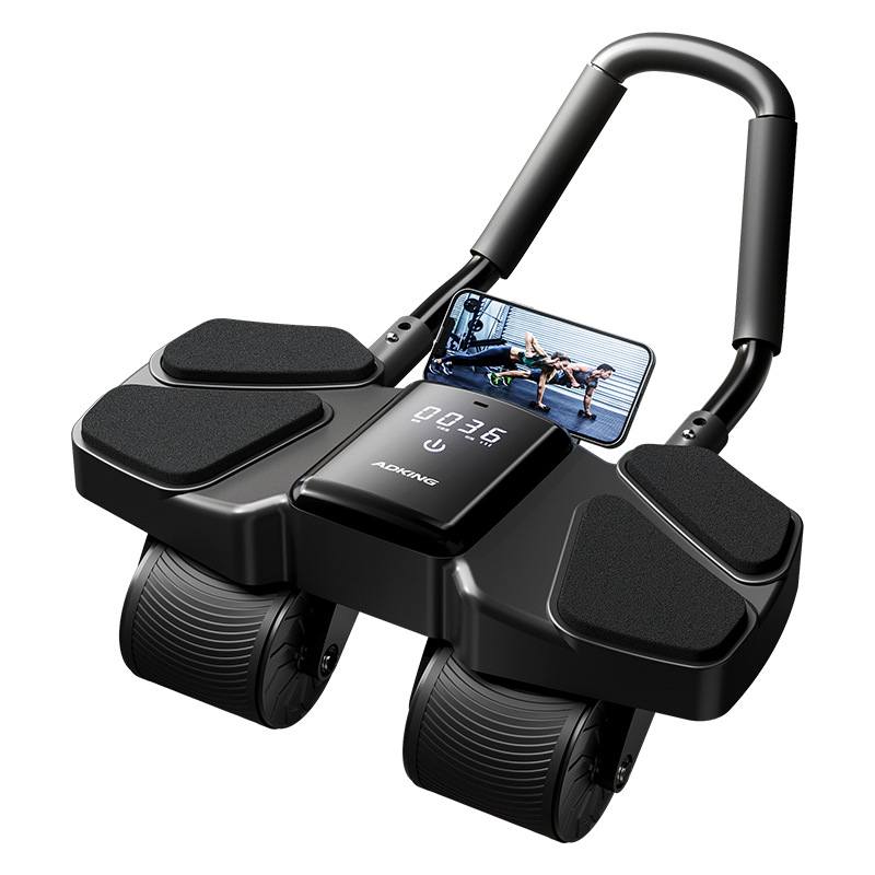 Auto Rebound Four Wheel Ab Rol - Ab Roller Wheel 评论和价格
