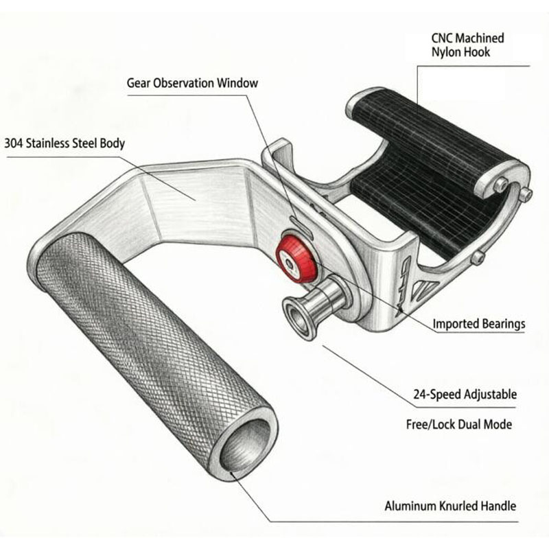 Lat Pulldown - GRPX 360° Rotat - Lat Pulldown Cable 评论和价格