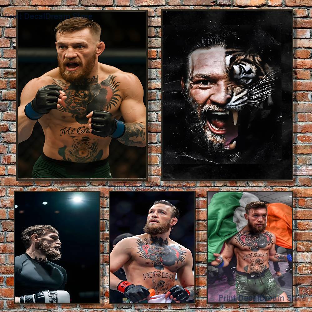 C-Conor Mcgregor Poster Home G - Home Gym Wallpaper 评论和价格
