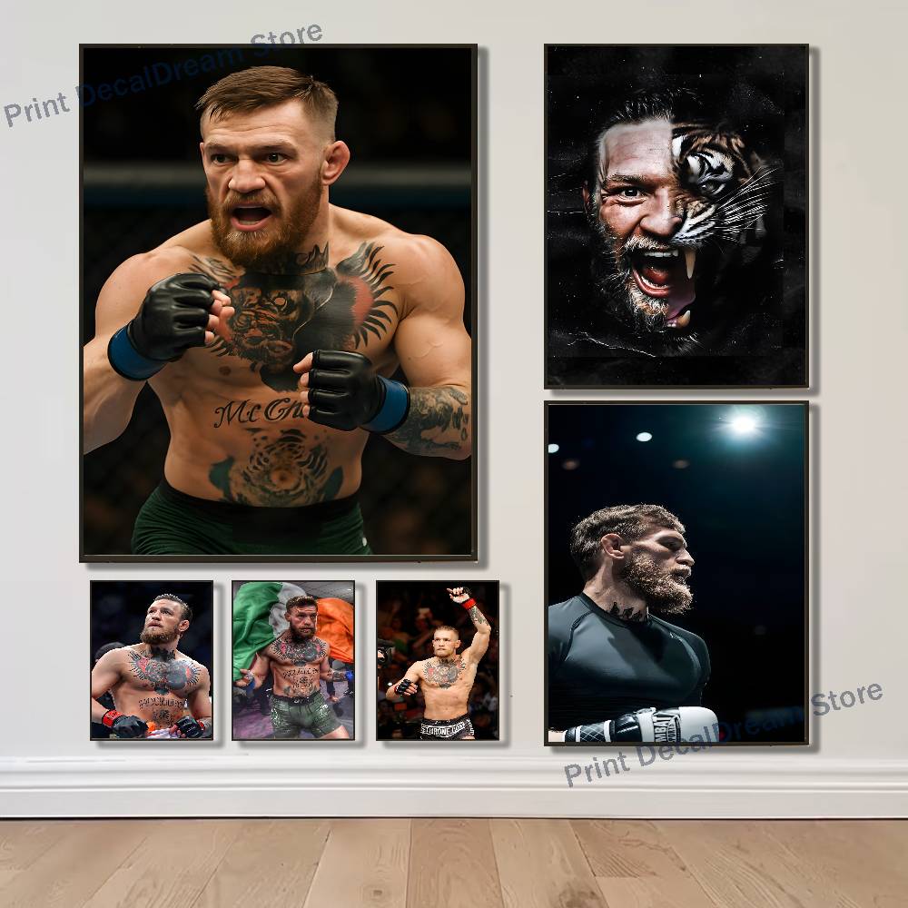 C-Conor Mcgregor Poster Home G - Home Gym Wallpaper 评论和价格