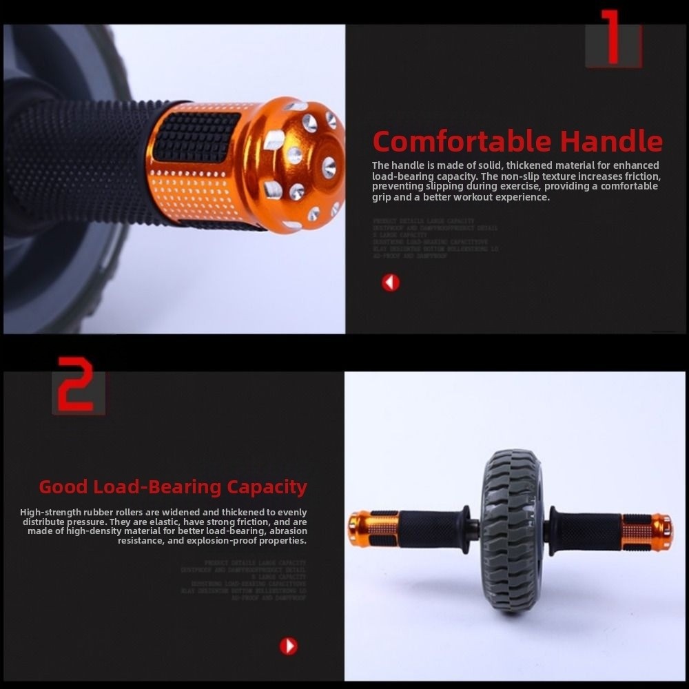 Ergonomic Grip Abdominal Worko - Ab Roller Wheel 评论和价格