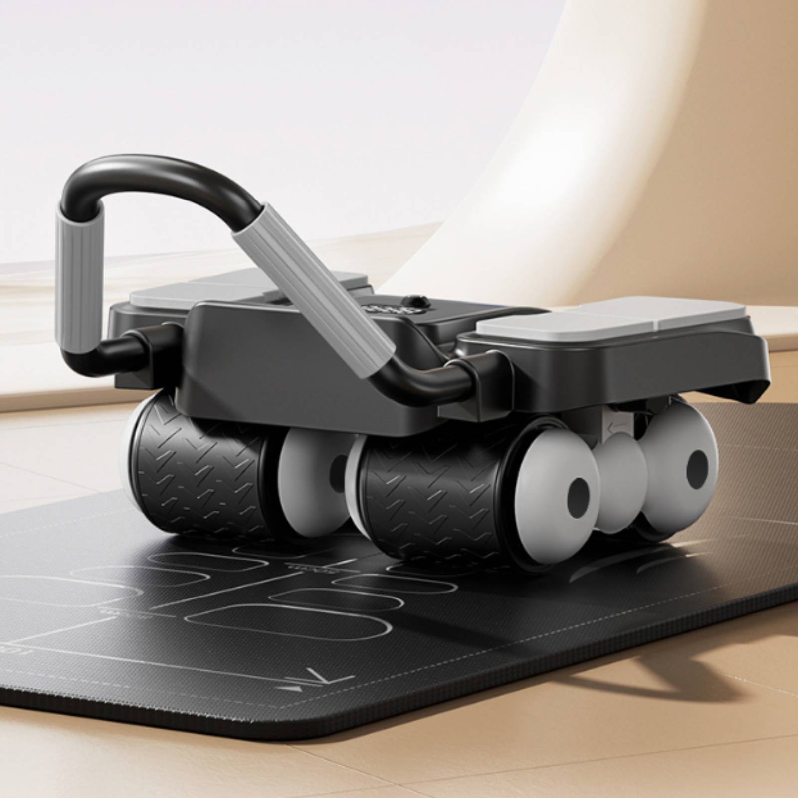 Four-Wheel Abdominal Roller Wi - Home Gym Second 评论和价格