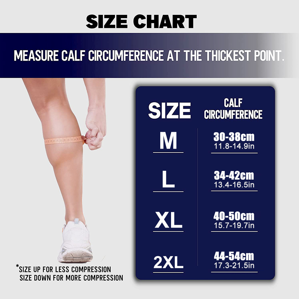 1 Pcs Calf Compression Sleeves - Seated Calf Raise 评论和价格