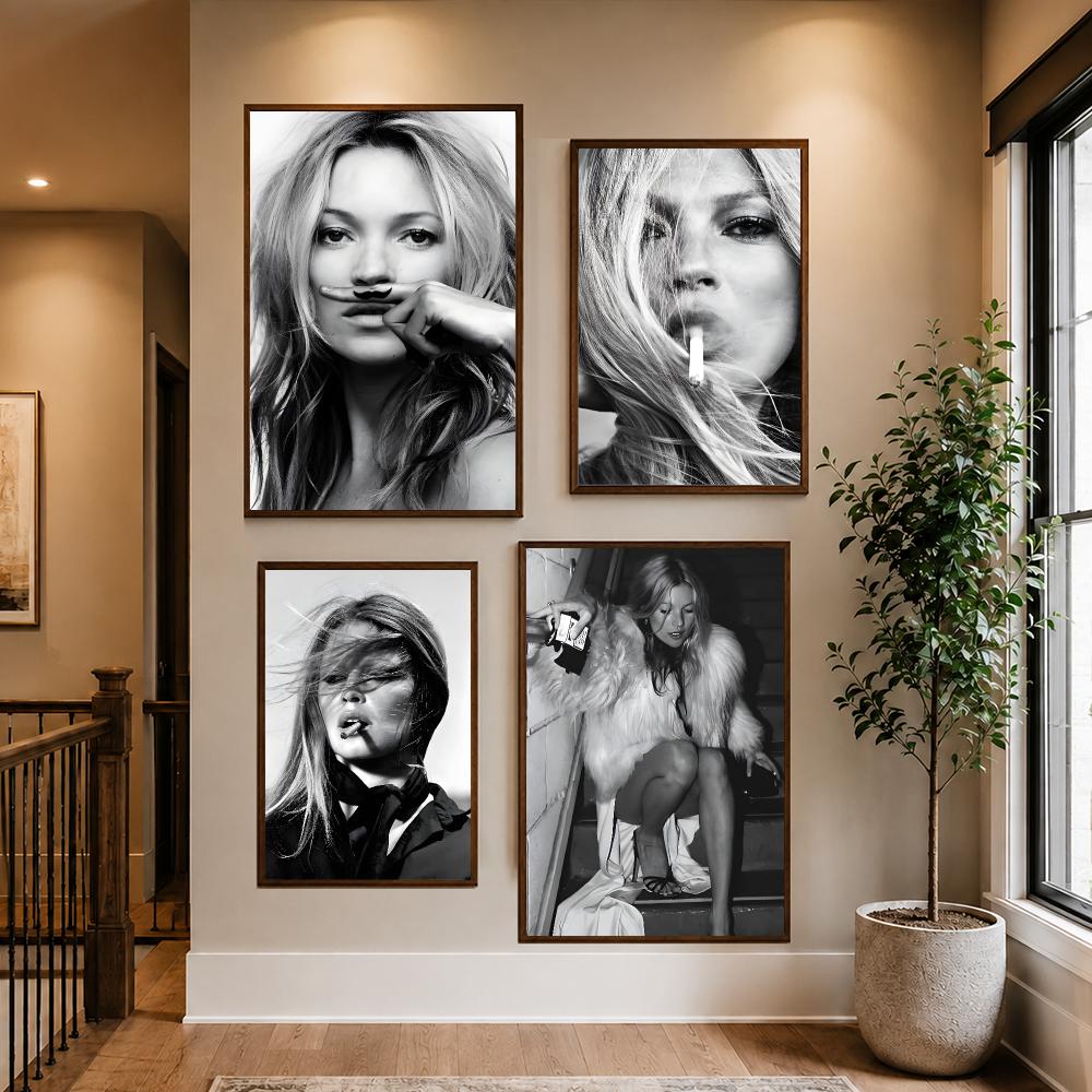 Celebrity K-Kate Moss Poster H - Home Gym Aesthetic 评论和价格