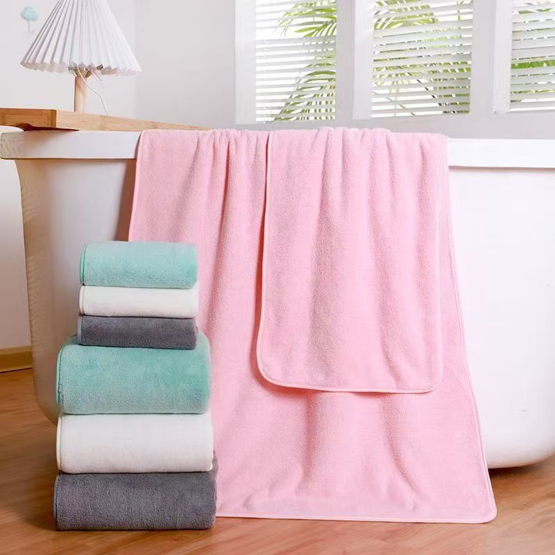 Coral Fleece Thickened Towel a - Home Gym Outfit 评论和价格