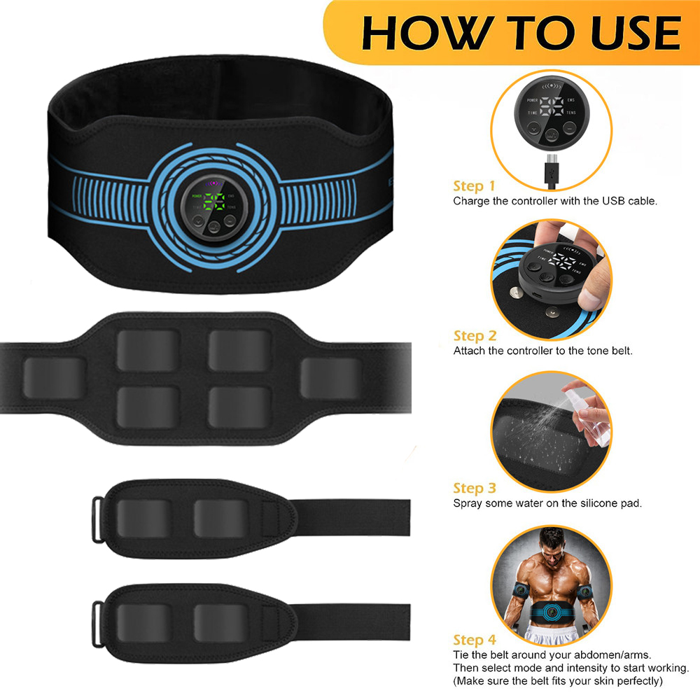 USB Rechargeable Abdominal Mus - Home Gym Options 评论和价格