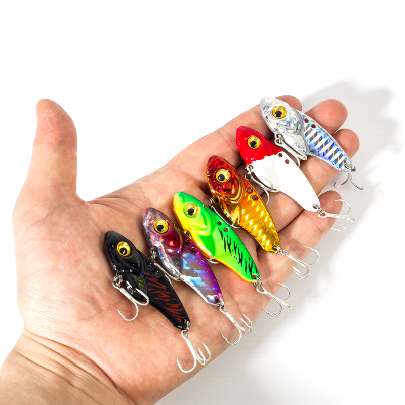 6PCS Metal VIB Lure 5g 7g 10g  - Wobble Board Balance 评论和价格