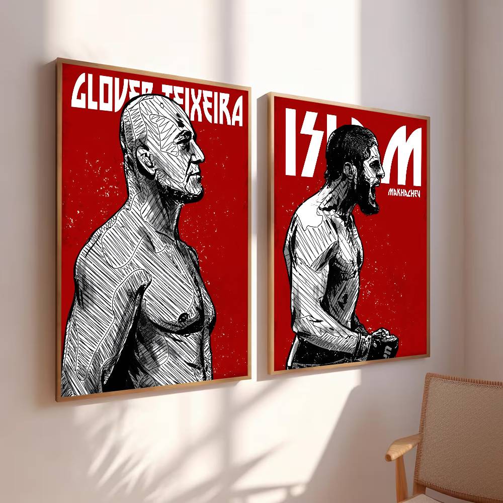 Combat Athlete Paper Poster Gr - Home Gym Wallpaper 评论和价格