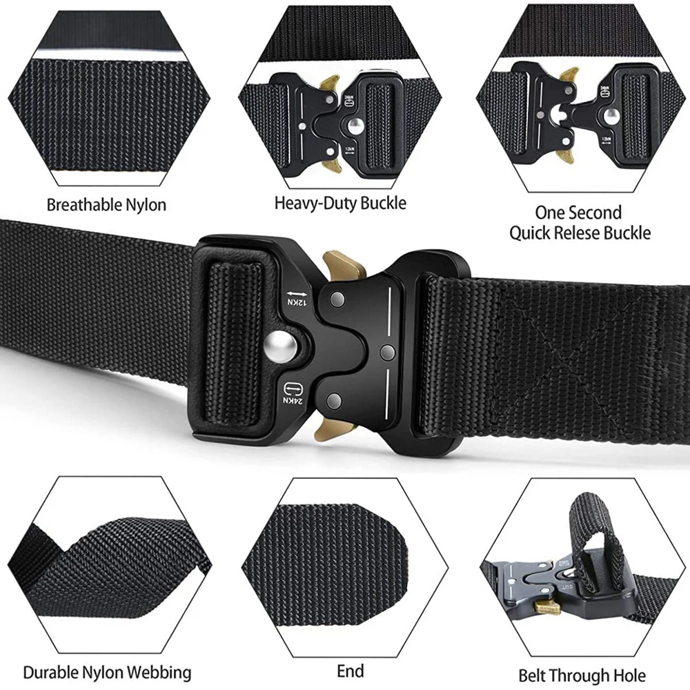 2PCS - Men's Tactical Belt, Ar - Battle Rope Heavy 评论和价格