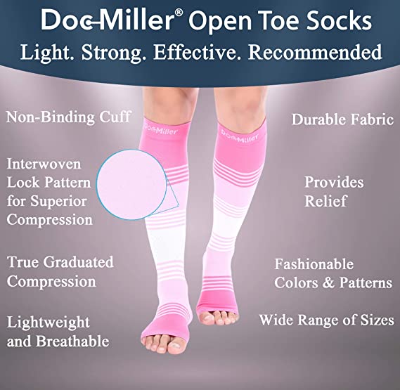 Open Toe Knee High Calf Compre - Seated Calf Raise 评论和价格