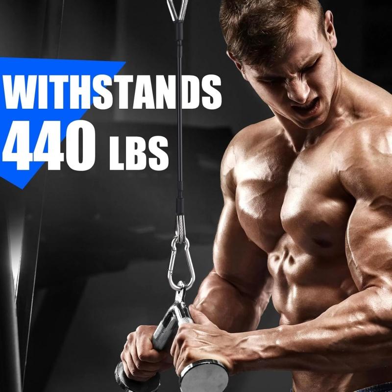 1/2Pcs Gym Cable Extension Com - Lat Pulldown Cable 评论和价格
