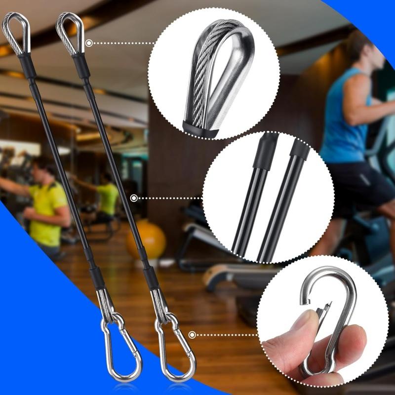 1/2Pcs Gym Cable Extension Com - Lat Pulldown Cable 评论和价格
