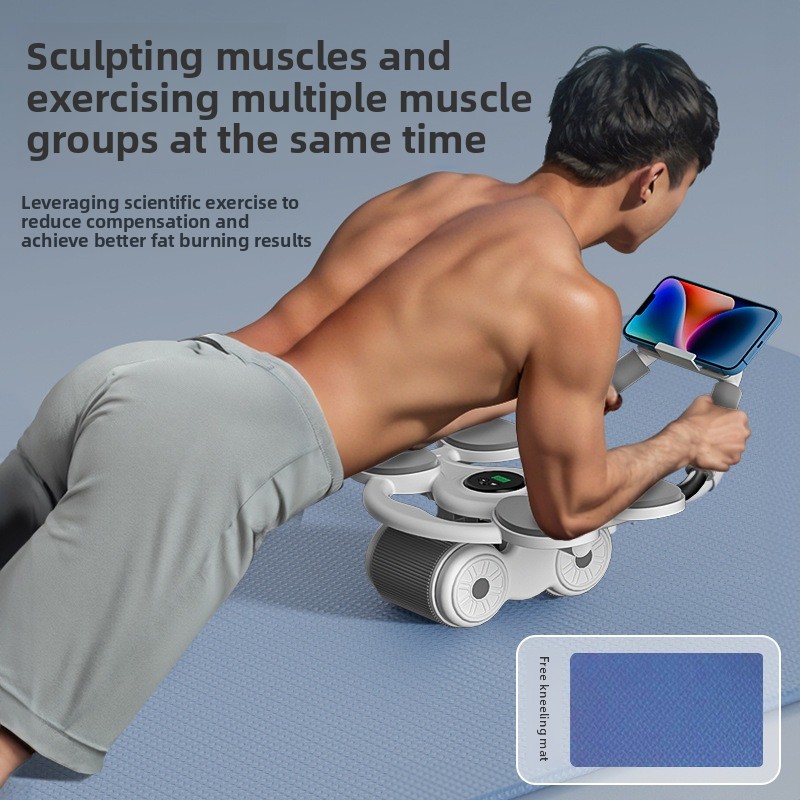 Four Elbow Support, Abdominal  - Ab Roller Wheel 评论和价格