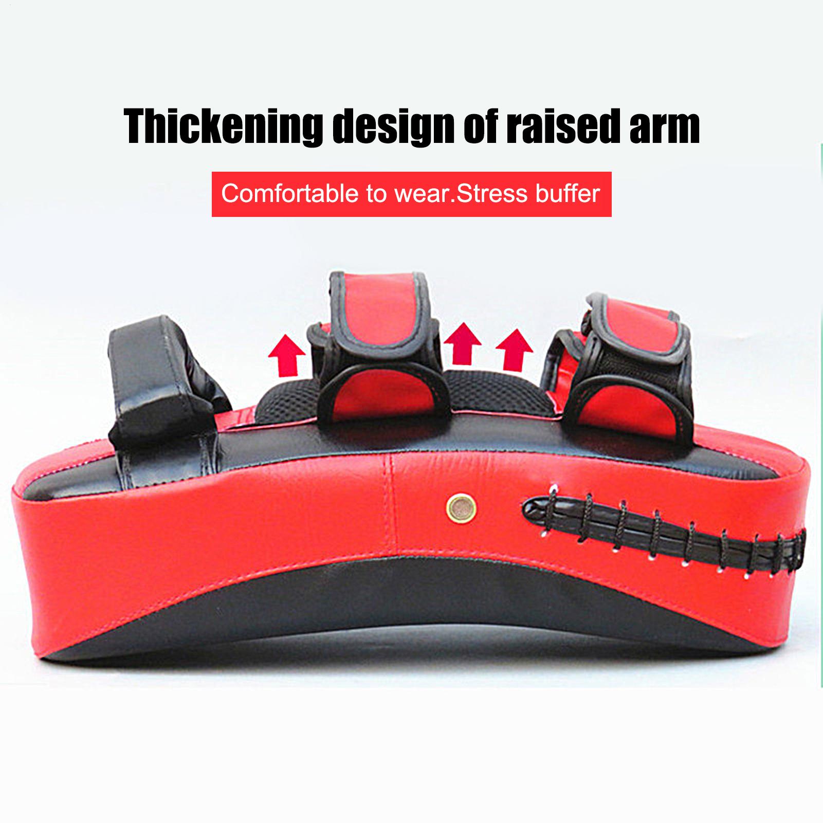 Boxing Pads PU Leather Curved  - Home Gym Women 评论和价格