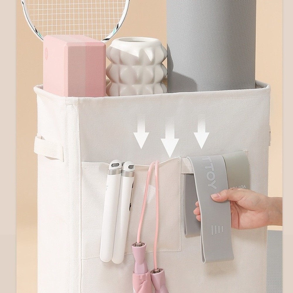 Folding Yoga Mat Storage Baske - Home Gym Yoga Storage 评论和价格