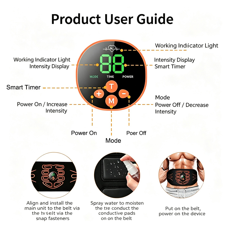 Abdominal Toning Belt Smart Ab - Home Gym Studio 评论和价格