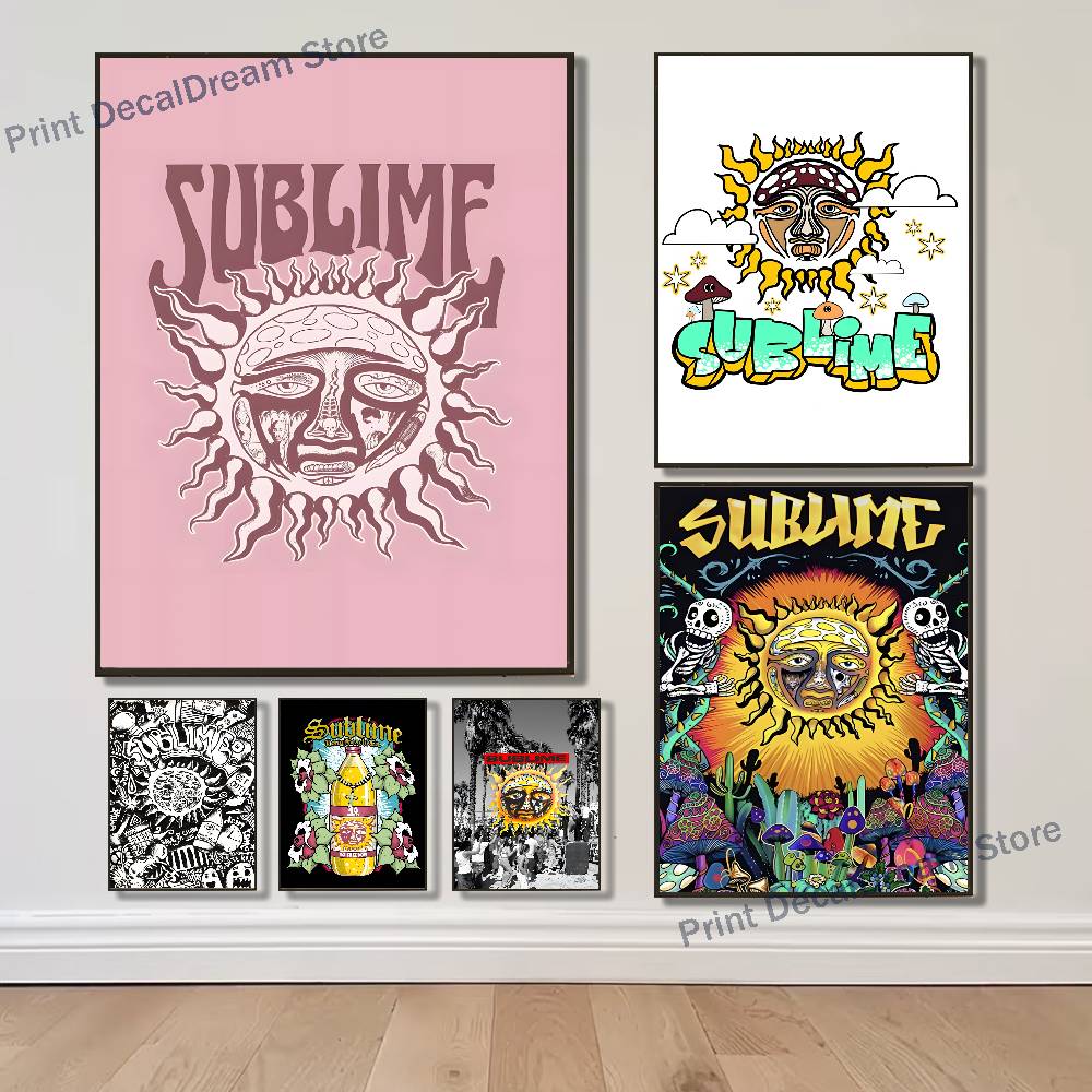 Band S-Sublime Poster Home Gym - Home Gym Wallpaper 评论和价格