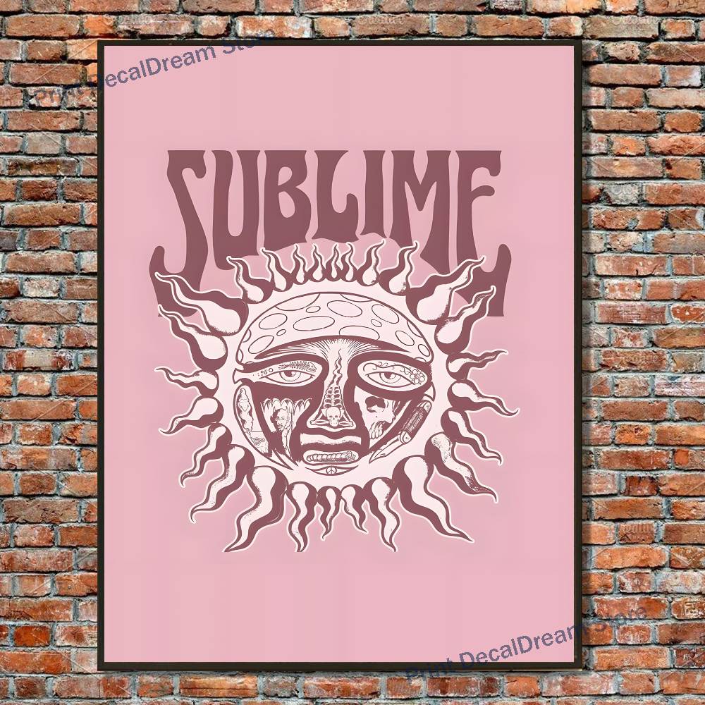 Band S-Sublime Poster Home Gym - Home Gym Wallpaper 评论和价格