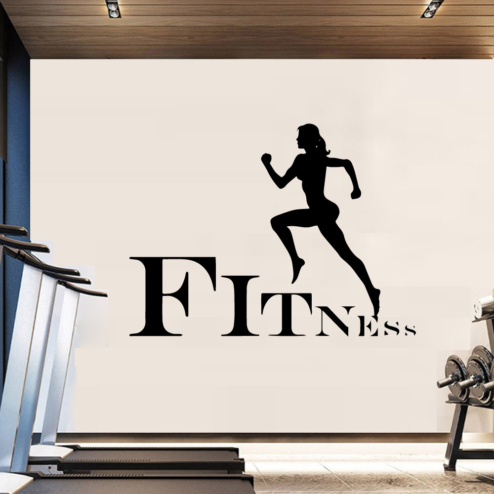 1 pc Colorful Fitness Pvc Wall - Home Gym Wallpaper 评论和价格