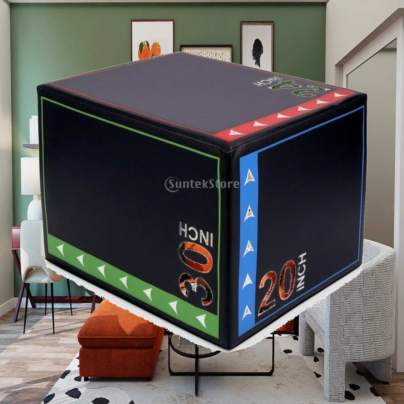 Soft Plyo Jump Box Shock-Absor - Home Gym Studio 评论和价格