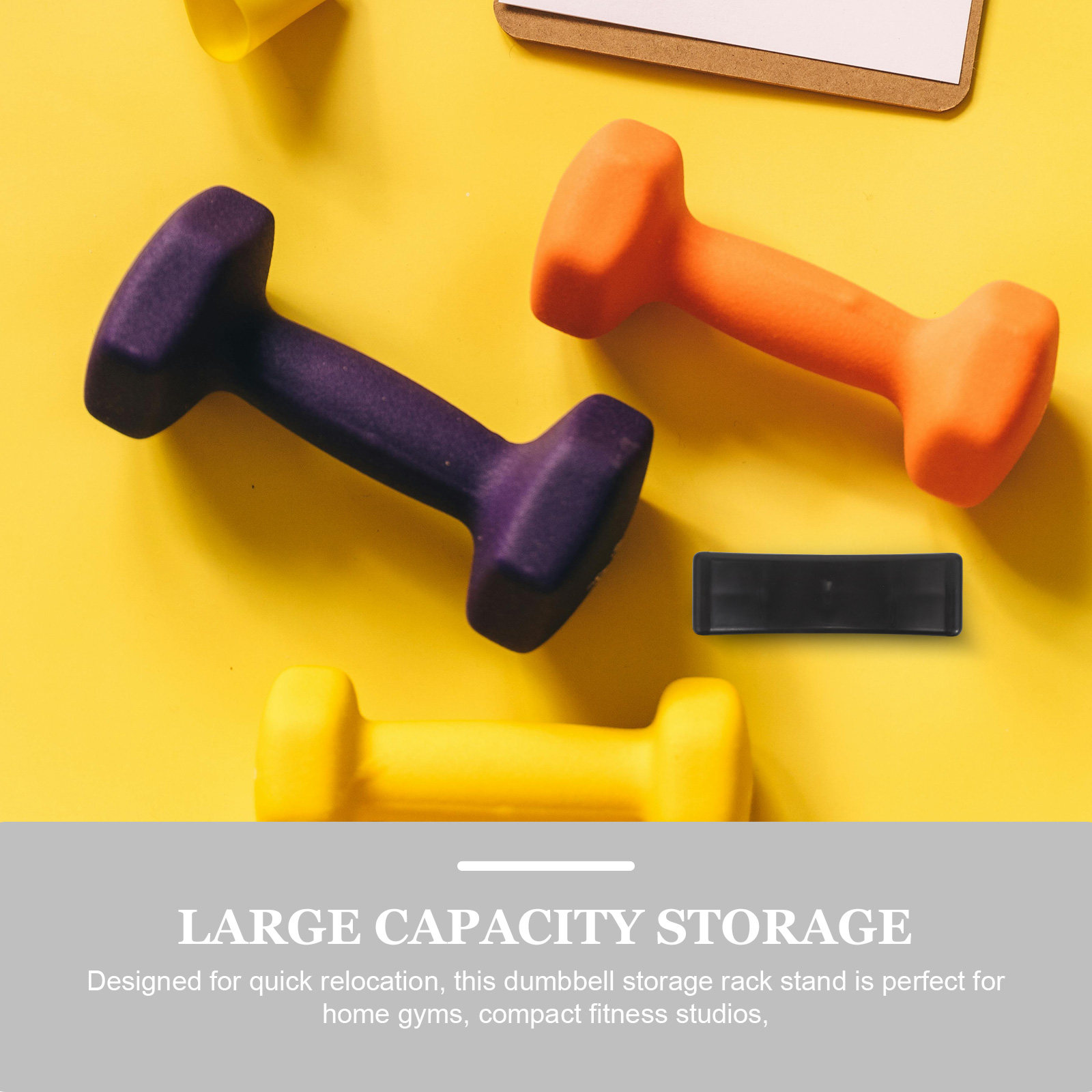 8Pcs Dumbbell Storage Saddles  - Home Gym Designs 评论和价格