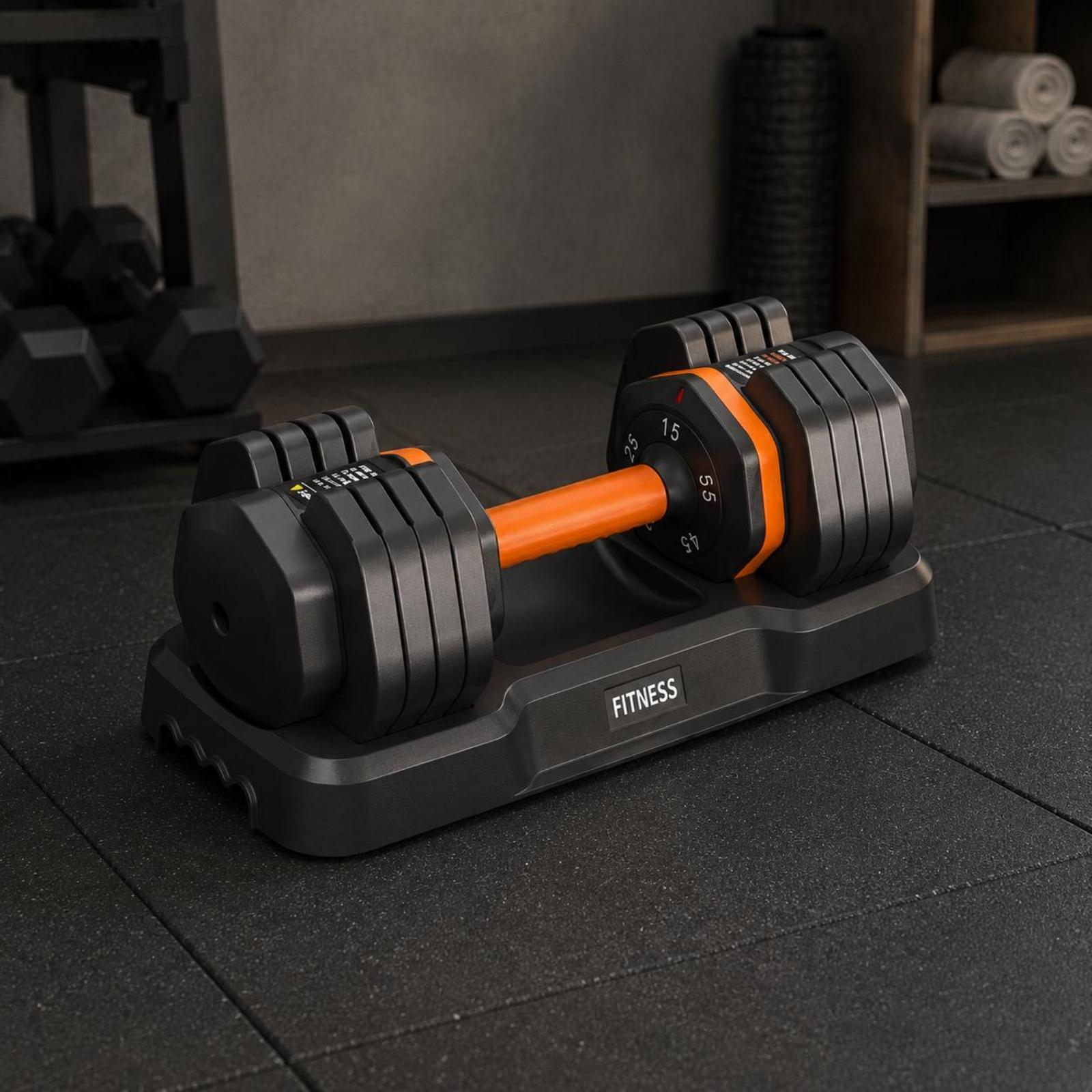 Adjustable Dumbbell with Molde - Home Gym Dumbbell Workout 评论和价格