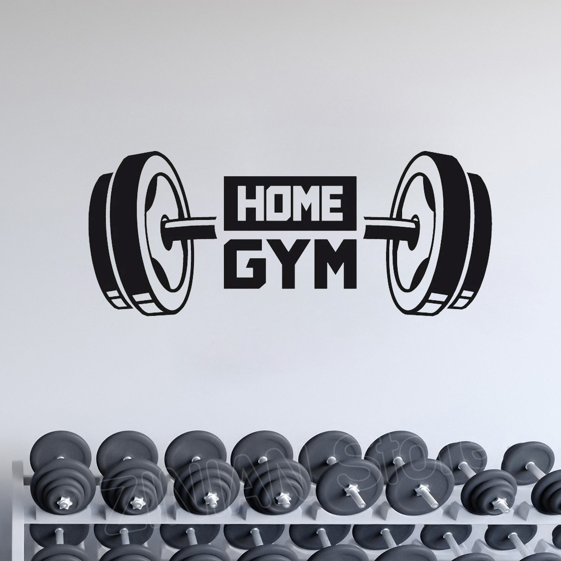 Fitness Home Gym Decor Wall St - Home Gym Aesthetic 评论和价格